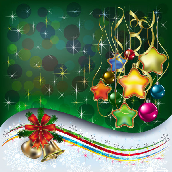 Merry Christmas design elements vector 04