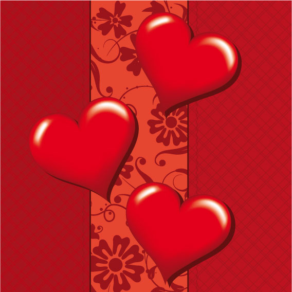 romantic heart greeting cards card 