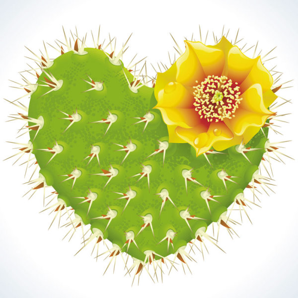 Set of Different Heart background vector graphic 03
