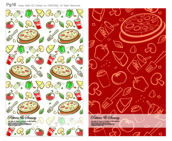 Lovely Child elements background 3 vector graphic