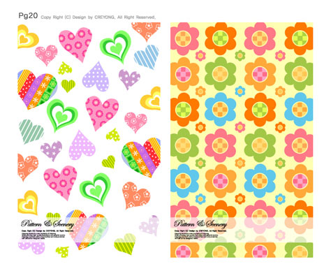 Lovely Child elements background 6 vector graphic
