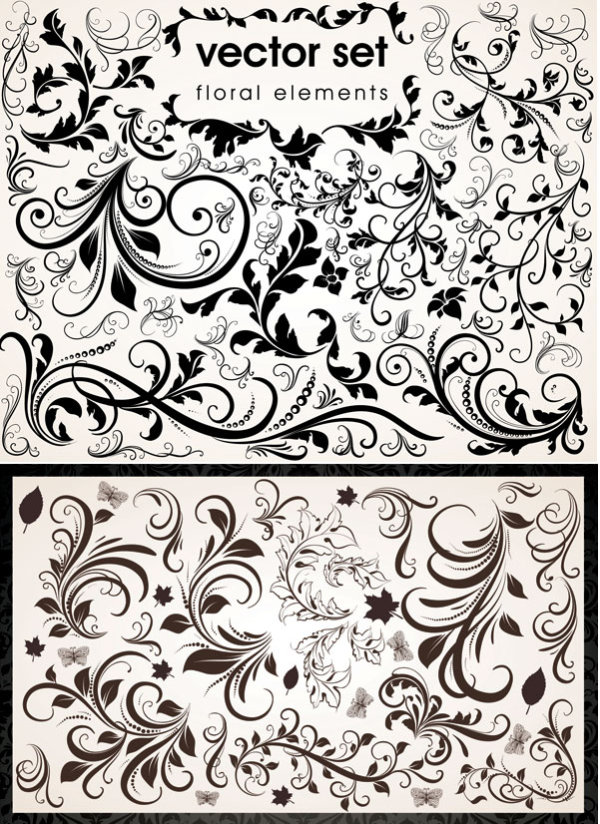 Border exquisite vector