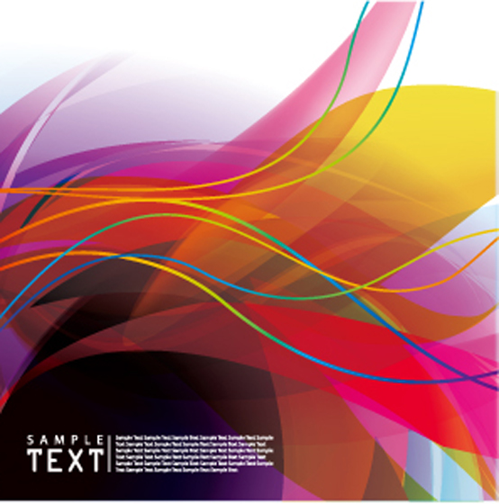 Color Flow lines background