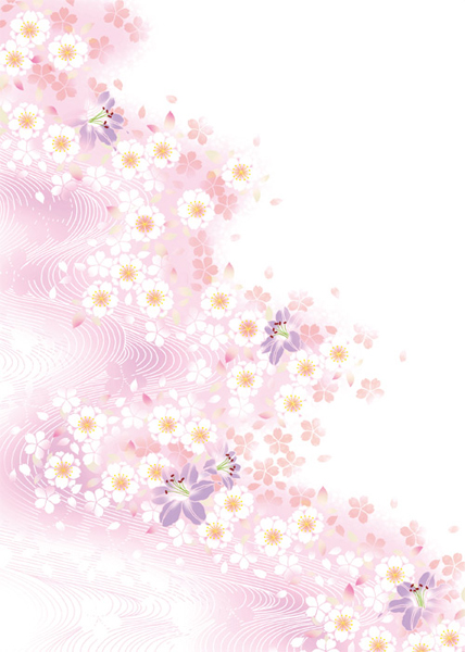 white pink flower background 