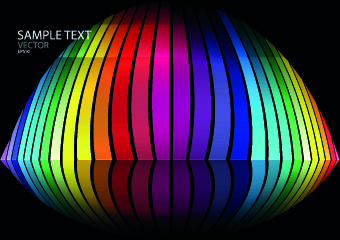 Colorful abstract design elements background 04