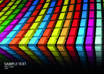 Colorful abstract design elements background 05