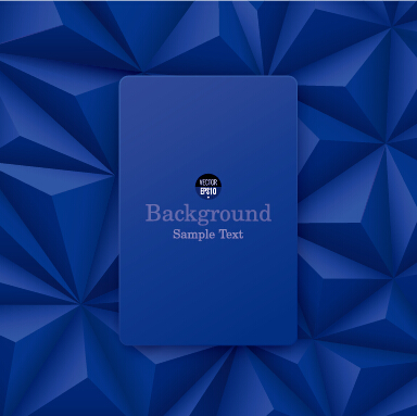 Creative polygonal colored background vector 01