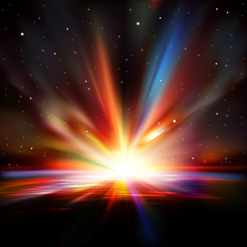 Beautiful evening nature scenery backgrounds 02