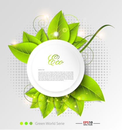 world green creative background vector background 