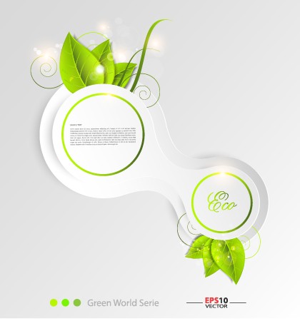 world green creative background vector background 