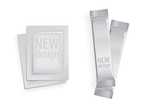 Set of Packing facilities design elements vector 05