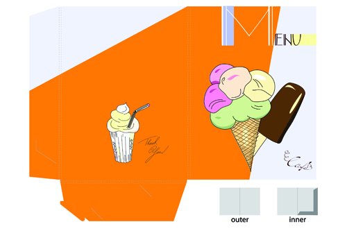 Exquisite of Pattern box design vector 05