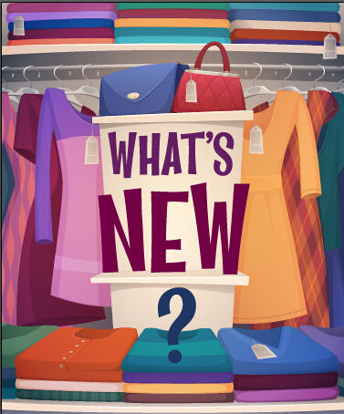 Vector retro advertising poster template material 08
