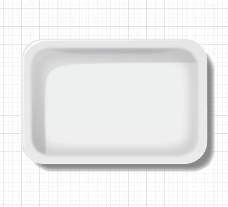 Vector tray design template material 04