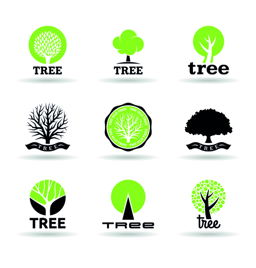 trees logos logo creative 