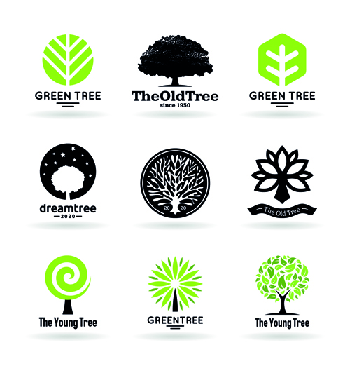 trees tree logos logo creative 