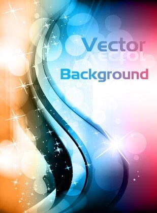 Dynamic light wave background vectors 01 Dynamic light wave background vectors 01