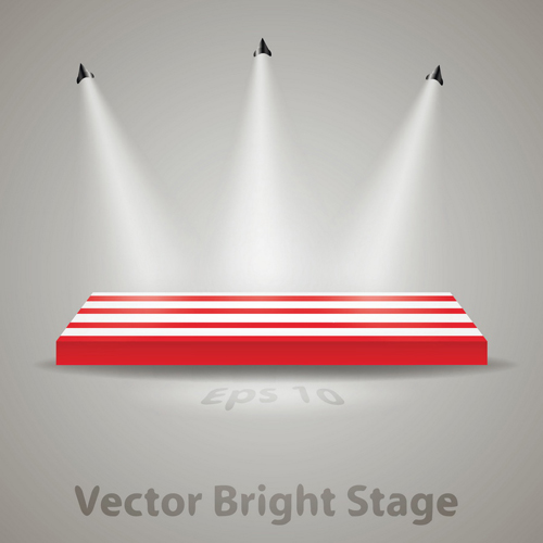 stage spotlight material effect 