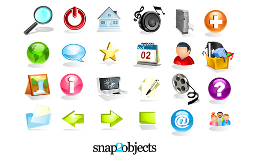 Three dimensional crystal icons vector