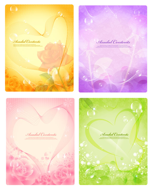 Beautiful fantasy background vector