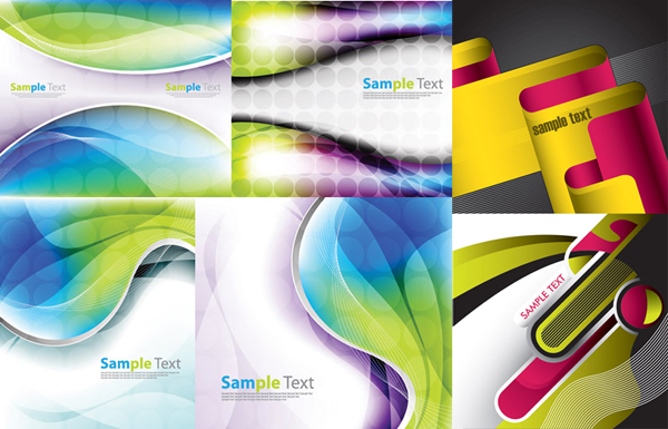 Dynamic background Vector Graphic
