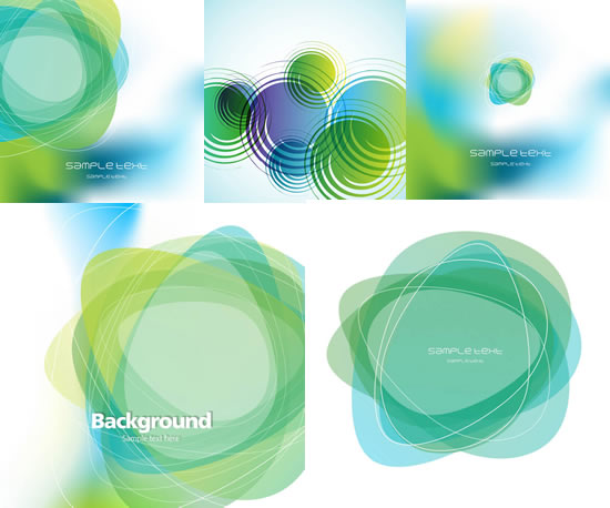 A green wound background art vector