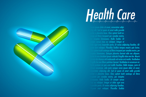Medical and health elements vector 02