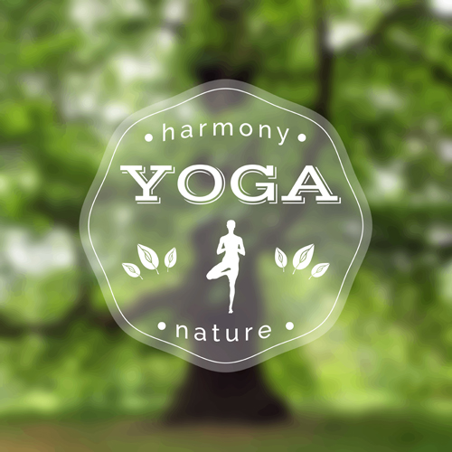 yoga Creative background creative blurred 