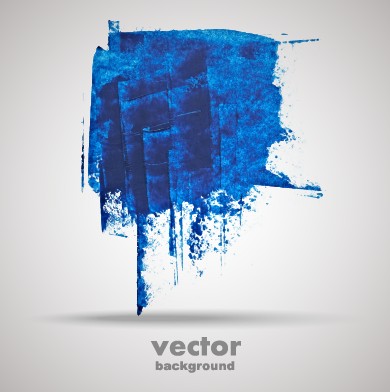 Blue grunge background design vector 01