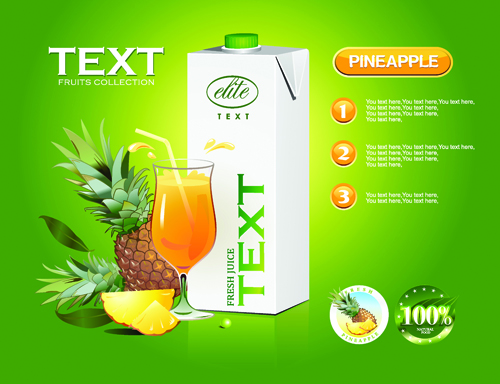 publicize poster creative vector 01 Juice advertisement publicize poster creative vector 01