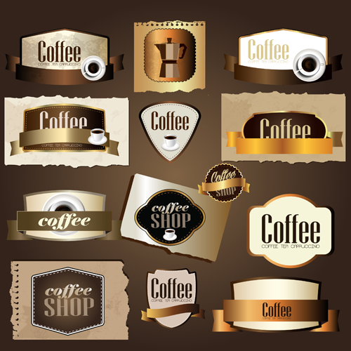 labels label coffee cards card 