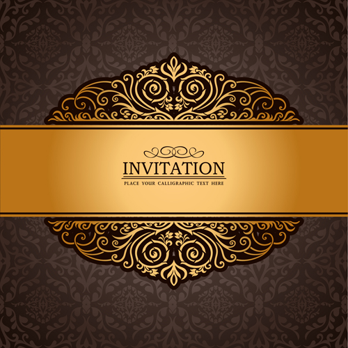 luxury invitation elements element 