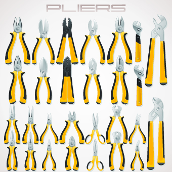 Different Mechanical Tools vector 02