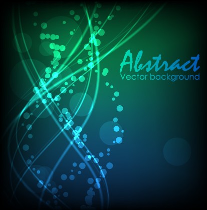 Abstract Neon background vector 02