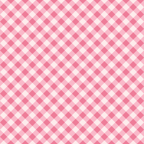 Plaid pink pattern seamless vector