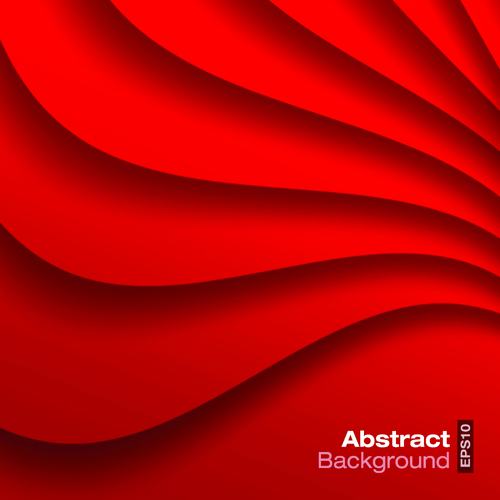 wave vector background red 