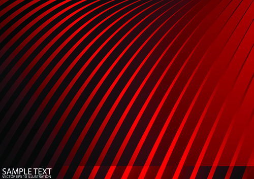 d wave abstract vector background 05 Red wave abstract vector background 05