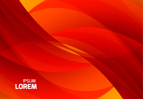 wave vector background red background Abstract vector 