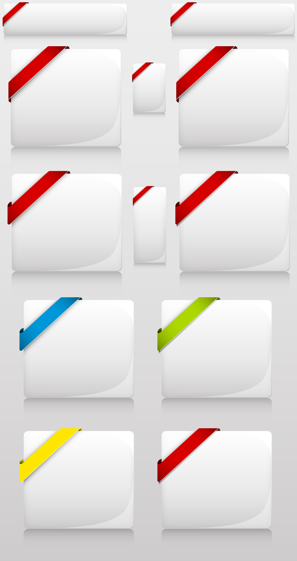 Royal Buttons Vectors