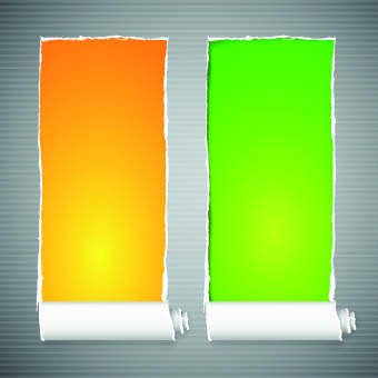 Torn paper vectors backgrounds 02