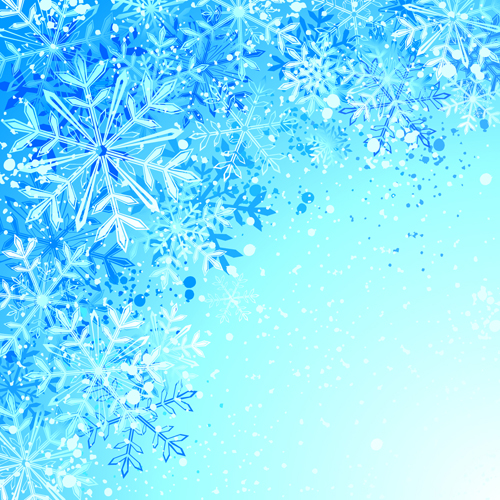 winter vector background beautiful Backgrounds background 