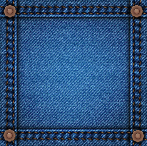 Elements of Jeans vector backgrounds 04