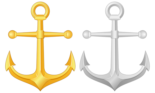 Marine Equipment elements vector set 03