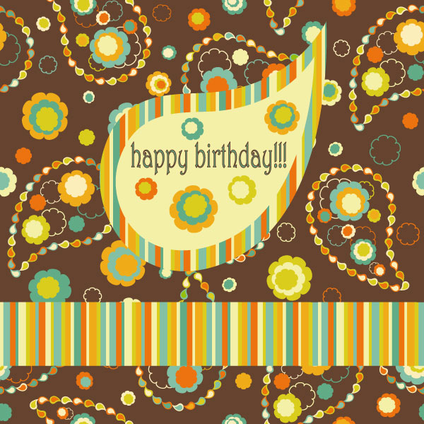 Fine decorative patterns background 04 vector
