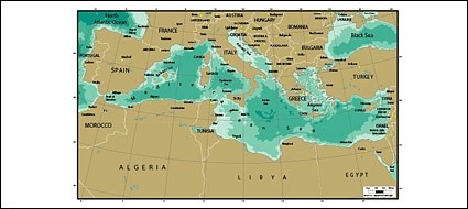 video games vector OpenStreetMap Mediterranean Sea Mediterranean map of the world Clojure 