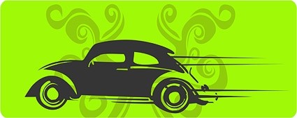 Classic cars vector