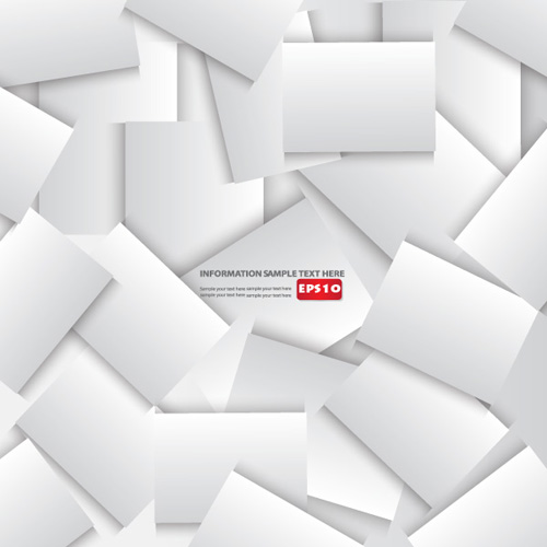 3D Colored squares vector backgrounds set 05