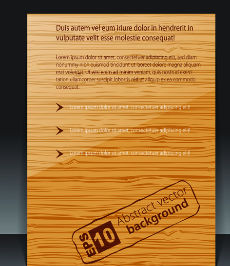 Set of Cover brochure and poster design elements vector 05
