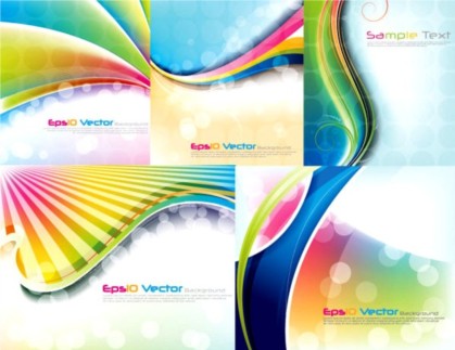 dynamic colorful bright background 