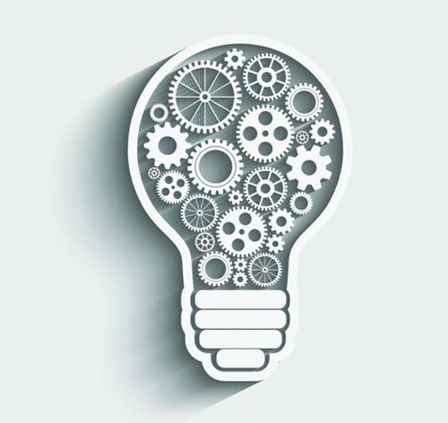 template creative business bulb 